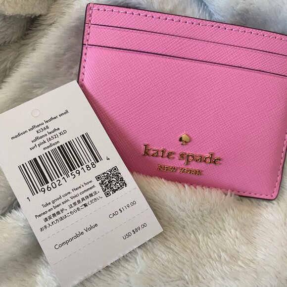 Kate Spade Accessories - NWT Kate Spade Card Holder Pink